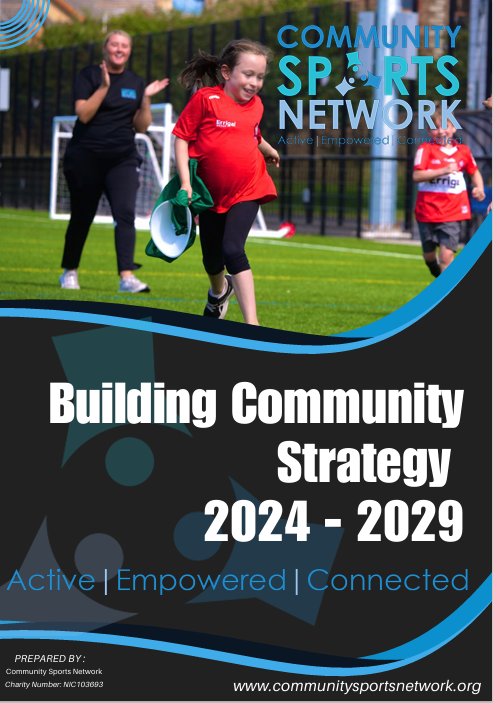 'Building Community' Strategy 2024-2029 Cover